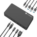 Estación de acoplamiento rentable de Thunderbolt 3